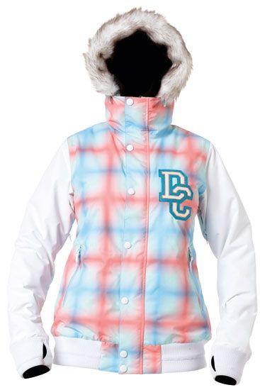 Жіноча сноубордична куртка DC Squad white