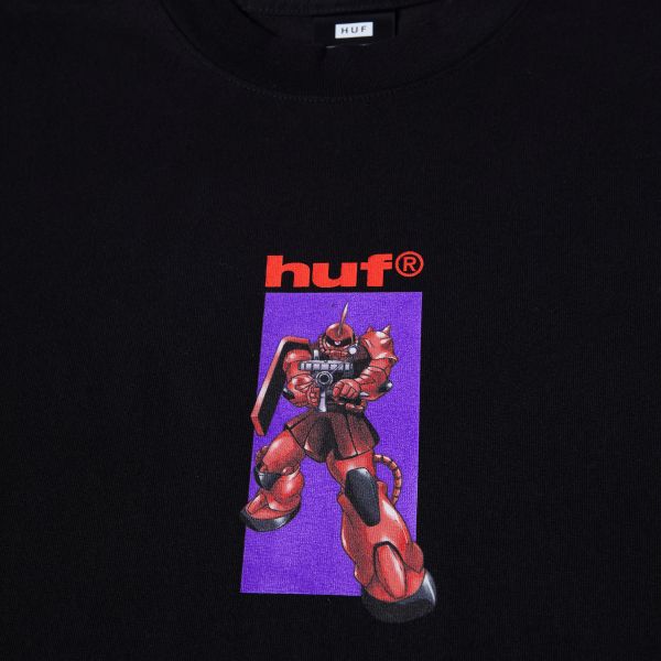 Футболка HUF SP24 Gundam Chars Zaku black
