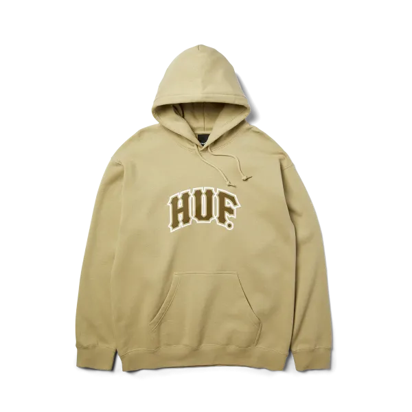 Худі HUF SP26 Classic Arch hoodie sand