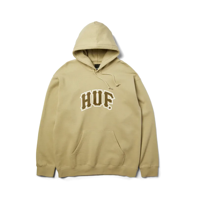 Худі HUF SP26 Classic Arch hoodie sand