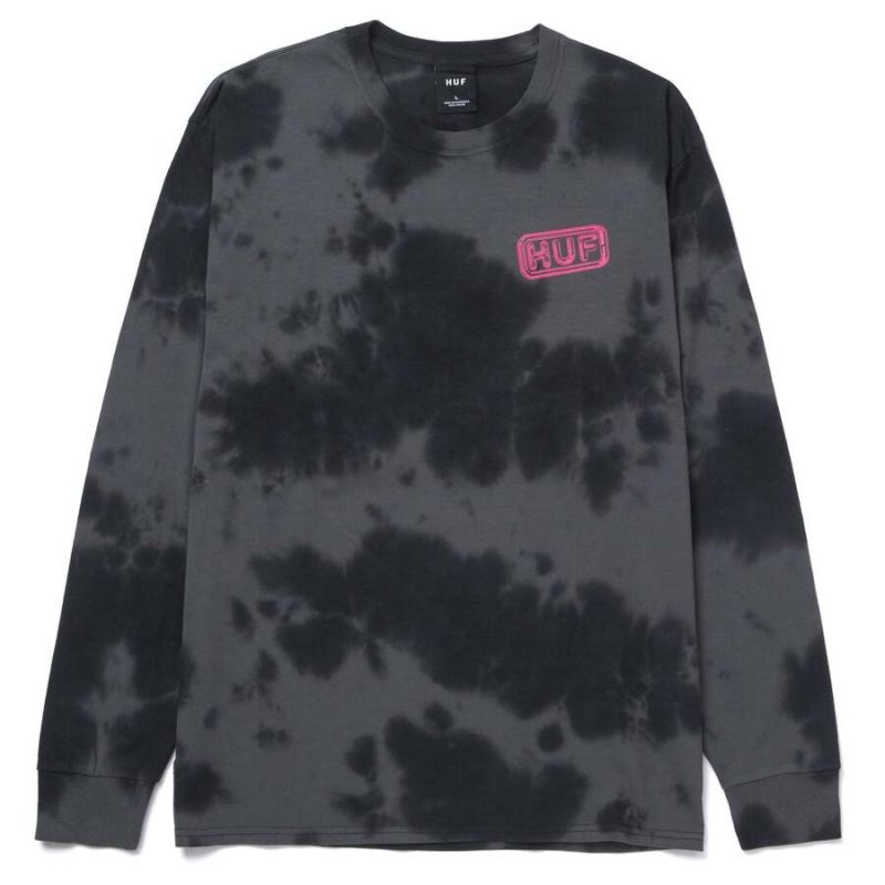 Лонгслів HUF HO21 Common ls black