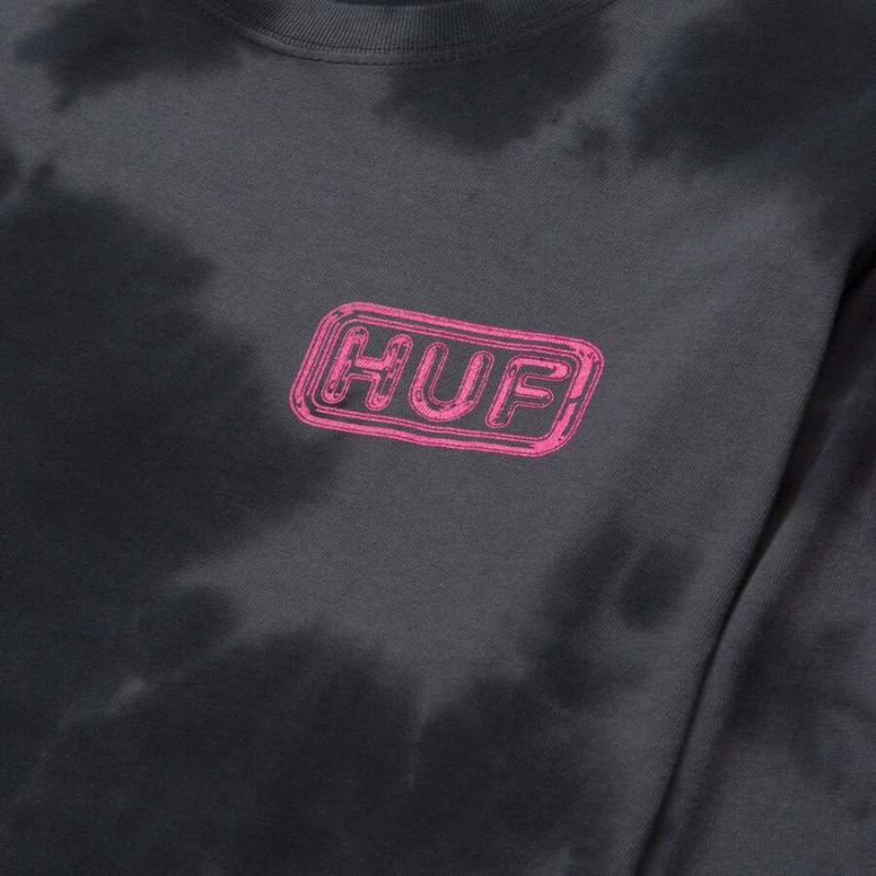 Лонгслів HUF HO21 Common ls black