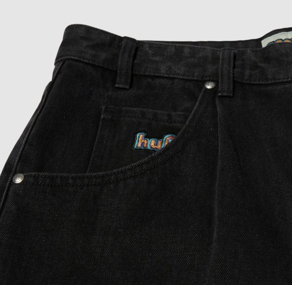 Шорти HUF SU25 Cromer short washed black