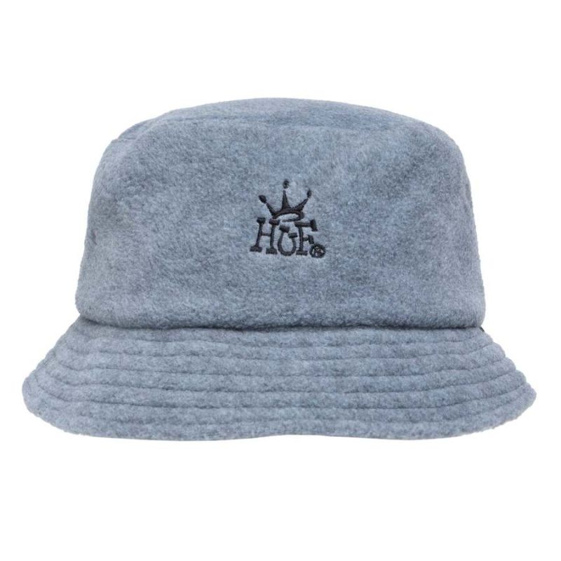 Флісова панамка HUF Crown polar fleece steel grey
