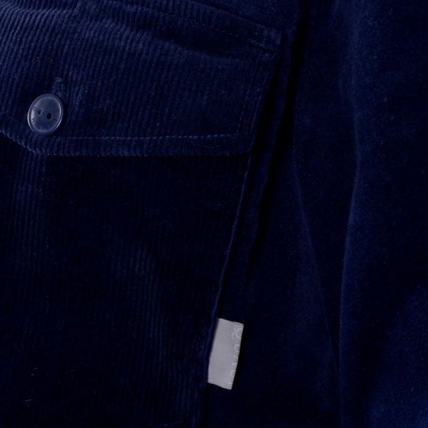 Вельветова куртка Quasi Corduroy shirt jacket navy