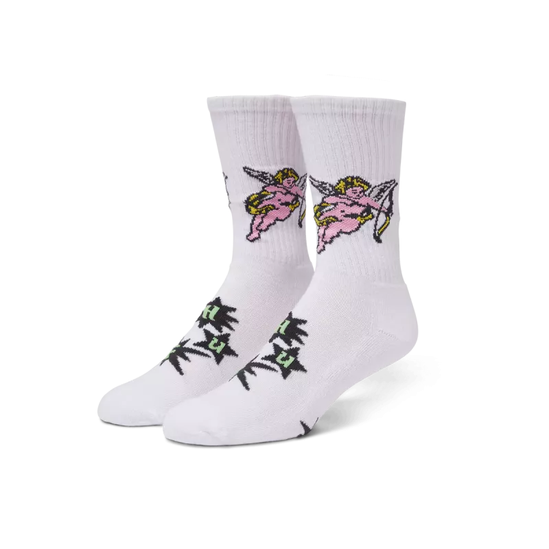 Шкарпетки HUF SP25 Cupid crew sock white