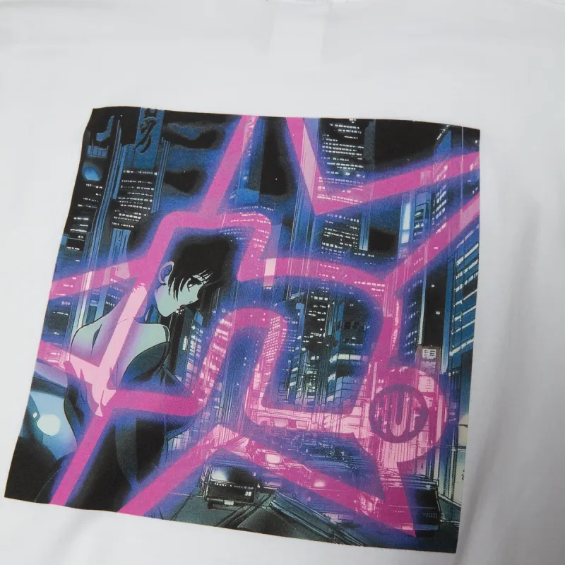 Футболка HUF SU26 Cyberpunk white