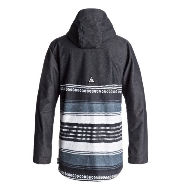 Сноубордична куртка DC Merchant poncho stripe