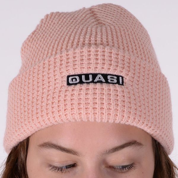 Шапка Quasi HOQ19 Waffle beanie pink