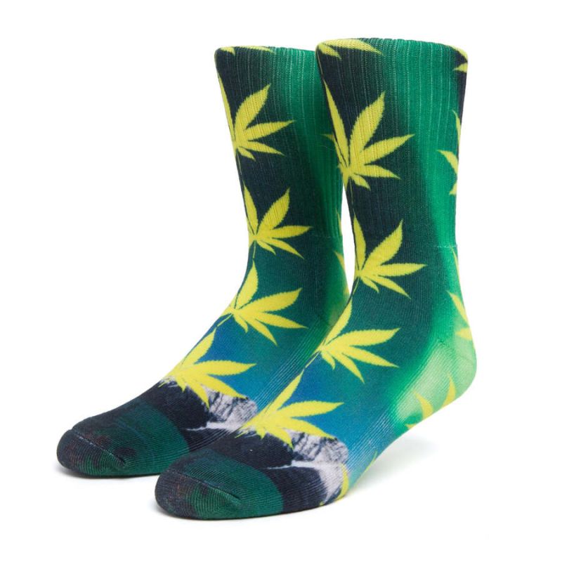 Шкарпетки HUF HO22 Digital nature plantlife green