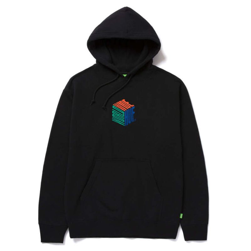 Худі HUF HO22 Dimensions pullover hoodie black