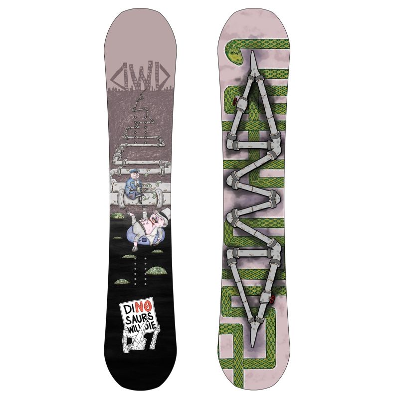 Сноуборд Dinosaurs will die Bilocq 151см