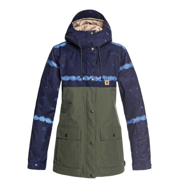 Жіноча сноубордична куртка DC Cruiser dark blue