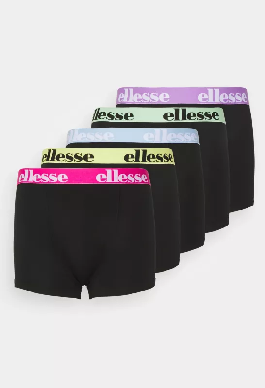 Комплект чоловічих трусів 5 пар Ellesse Nurra 5Pk Trunks black