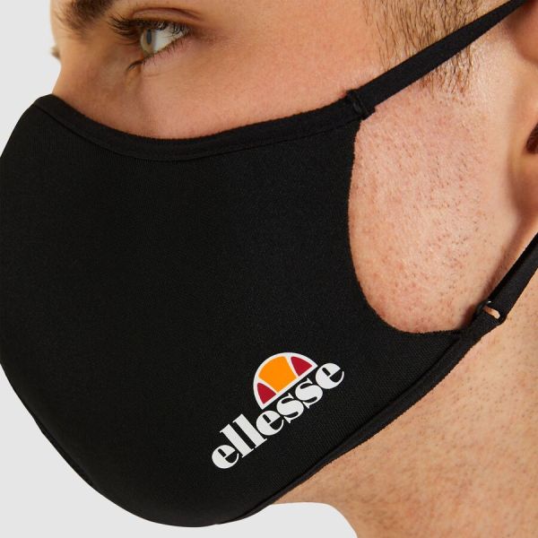 Захисна маска Ellesse Q3FA21 Palsito 3 Pk Face Covering black 3шт