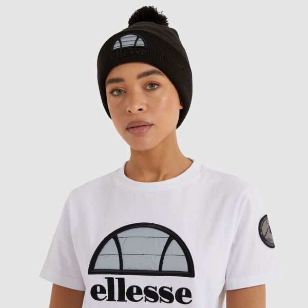 Шапка Ellesse Q3FA21 Santi pom pom beanie black