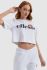 Жіноча футболка Ellesse Q1SP21 Alberta crop tee white