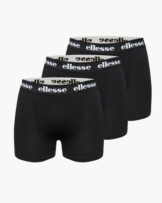 Ellesse Hali 3Pk boxers black