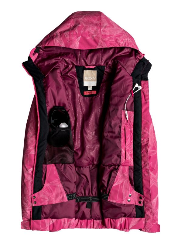 Жіноча куртка Roxy Valley Hoodie teaberry