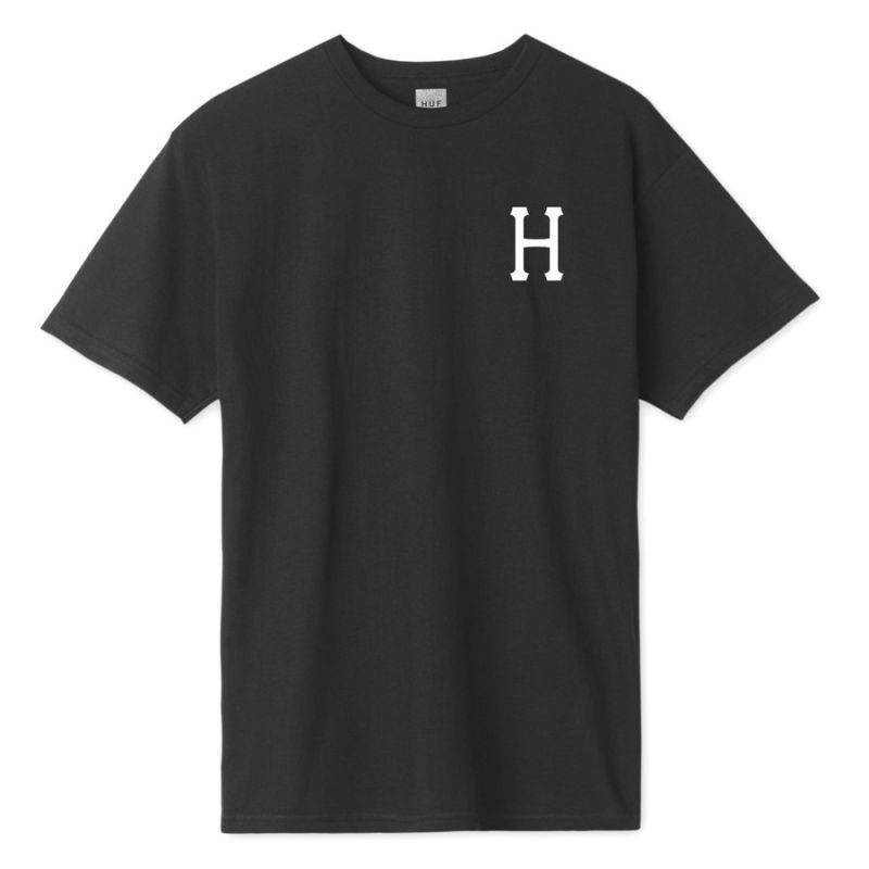 HUF SP22 Classic H tee black