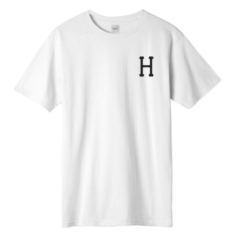 HUF SP22 Classic H tee white
