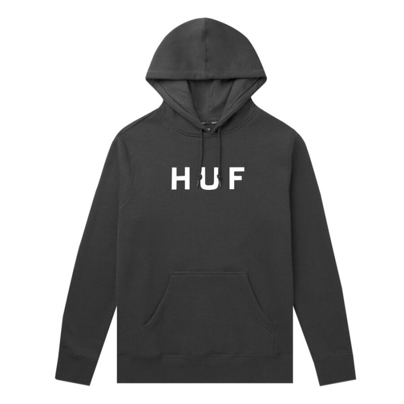Худі HUF SU22 Essentials OG logo black