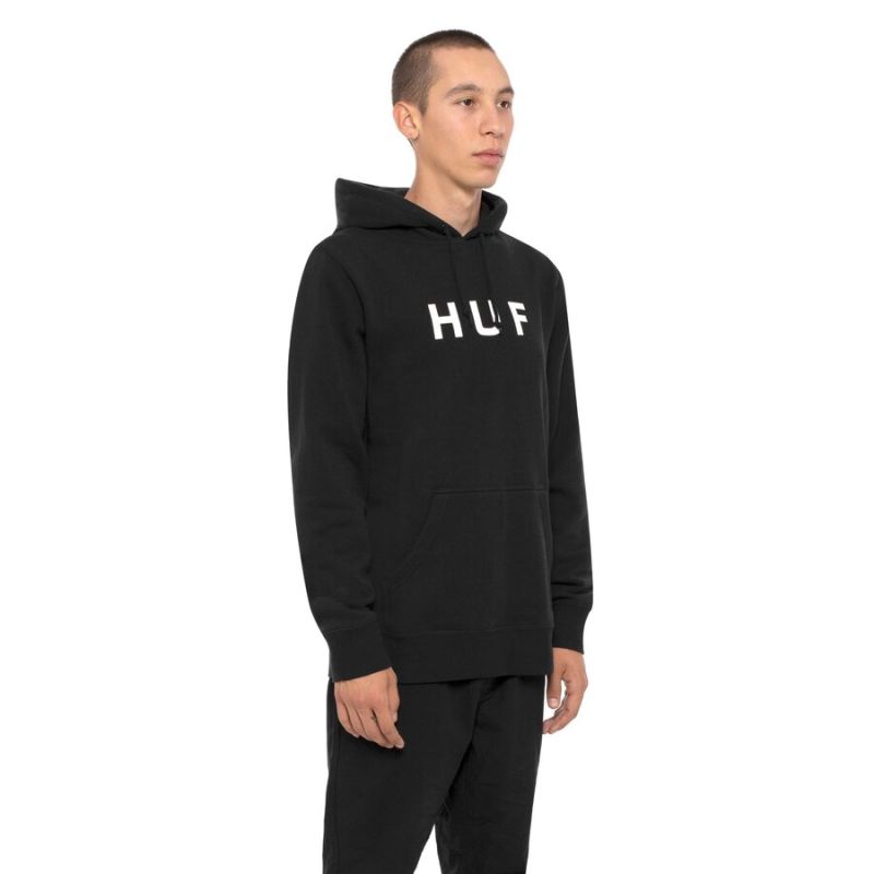 Худі HUF SU22 Essentials OG logo black