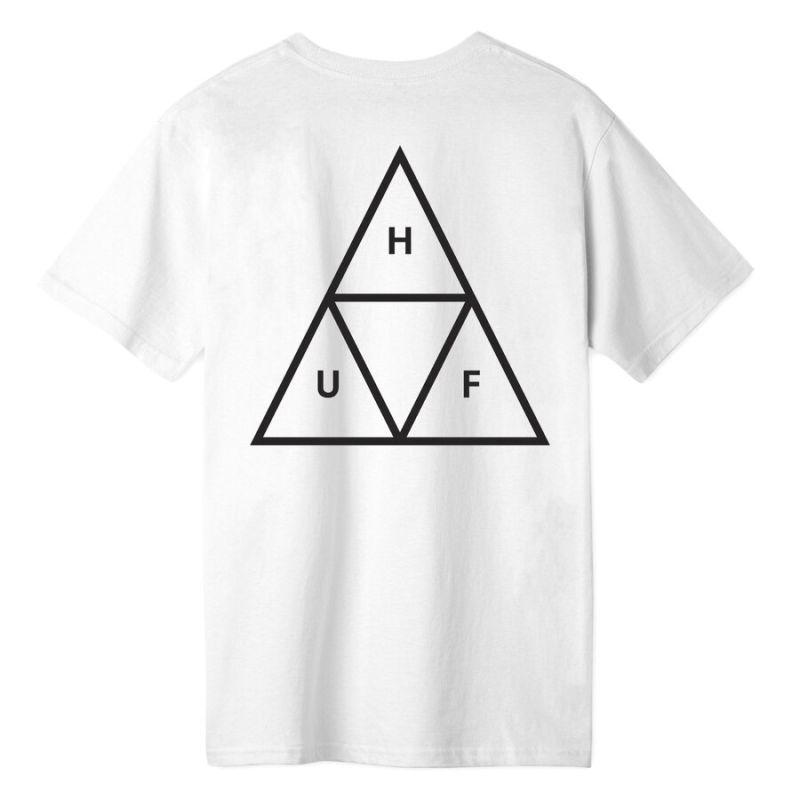 HUF SP22 Essentials TT tee white