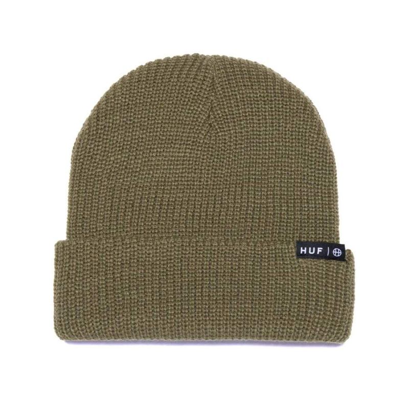 HUF FA21 Usual beanie olive