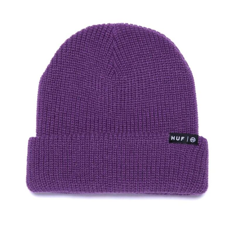Шапка HUF FA21 Usual beanie violet