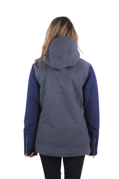 Жіноча куртка Holden W's Moto jacket heather gray ink