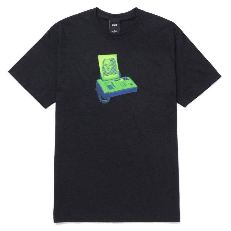 HUF HO21 Facts tee black