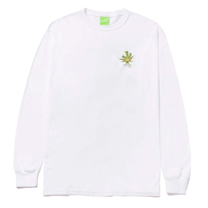 Лонгслів HUF HO22 Funny feeling ls white