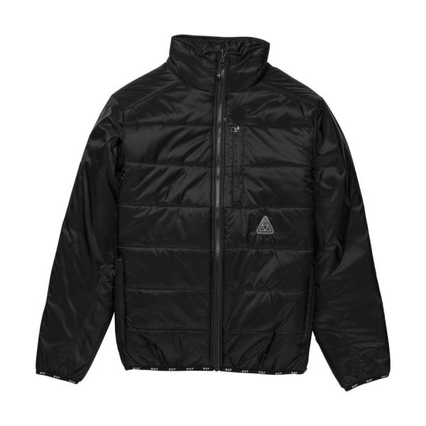 Куртка HUF FA19 Geode puffy jacket black