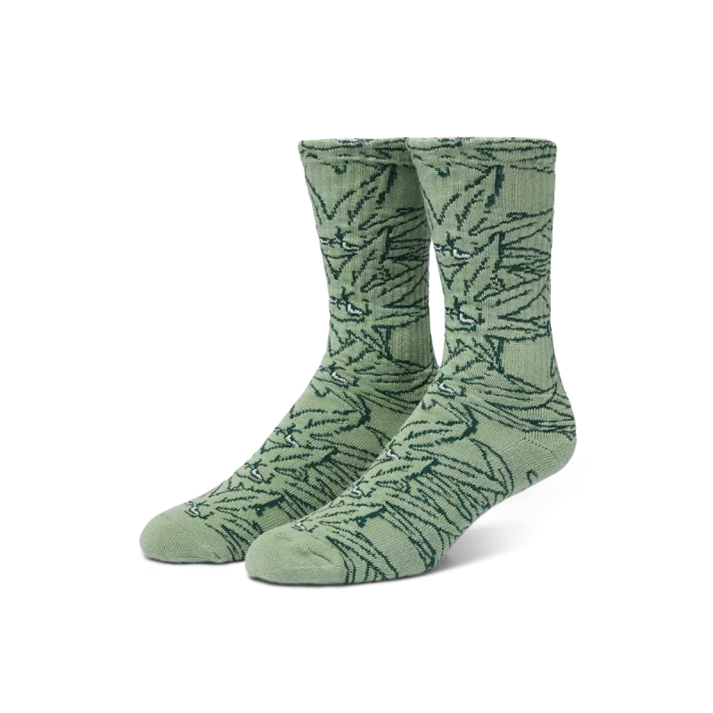 Шкарпетки HUF SP25 Green Buddy pattern sock green