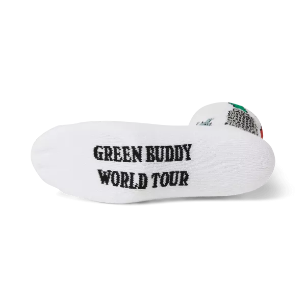 Шкарпетки HUF FA25 Green Buddy Tourist white