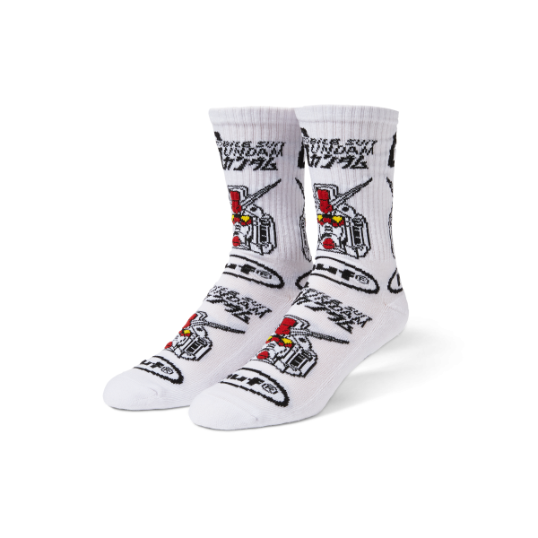 Шкарпетки HUF SP24 Gundam Staked white