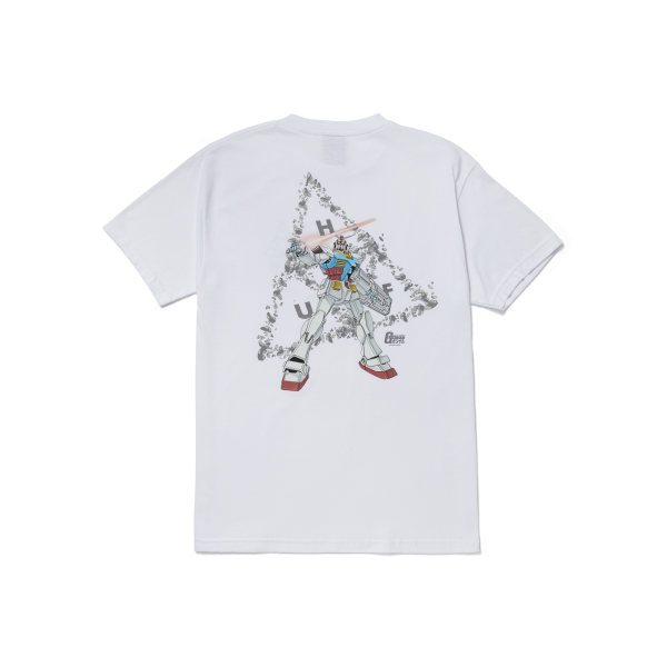 Футболка HUF SP24 Gundam TT white