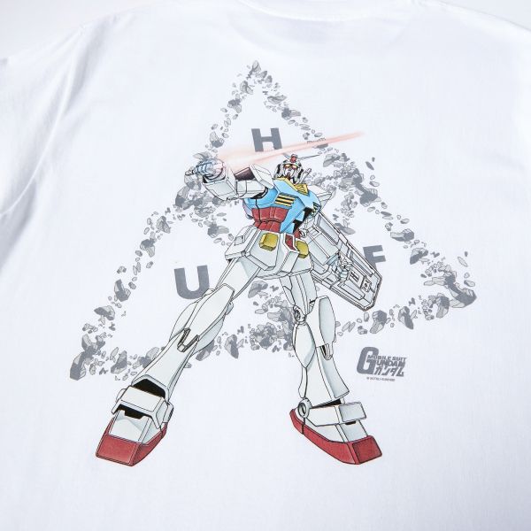 Футболка HUF SP24 Gundam TT white