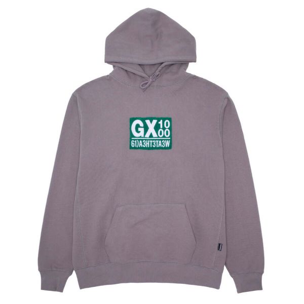 Худи GX1000 HO22 61 logo hoodie silver
