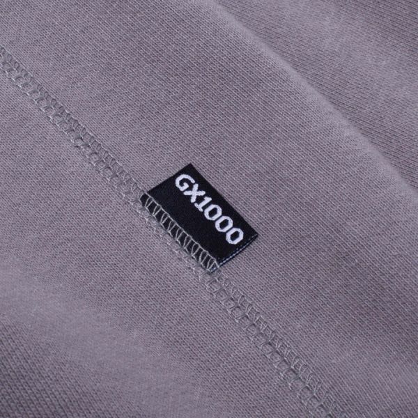 Худи GX1000 HO22 61 logo hoodie silver