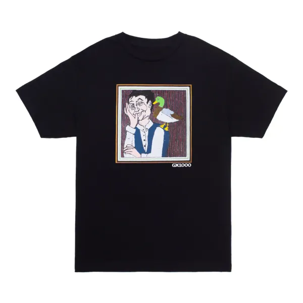 Футболка GX1000 SP26 Man With Duck Tee black