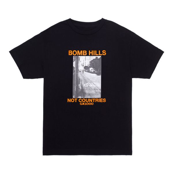 Футболка GX1000 SU24 Bomb Hills Not Countries black orange