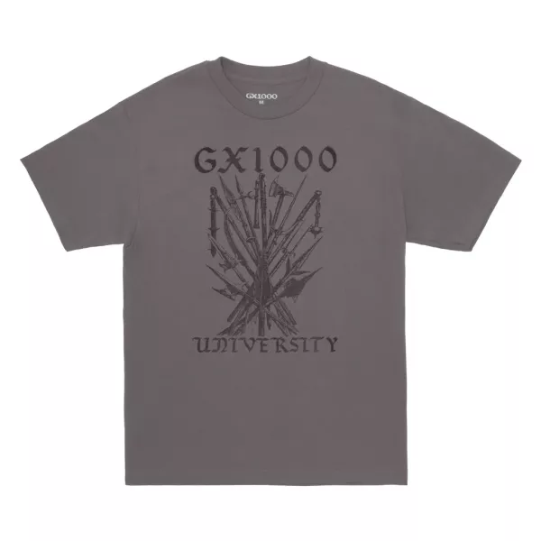 Футболка GX1000 SU25 University charcoal
