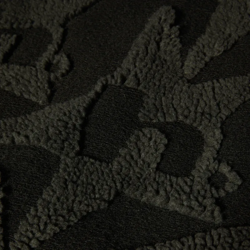 Куртка HUF SP26 H Star Repeat High Pile jacket black