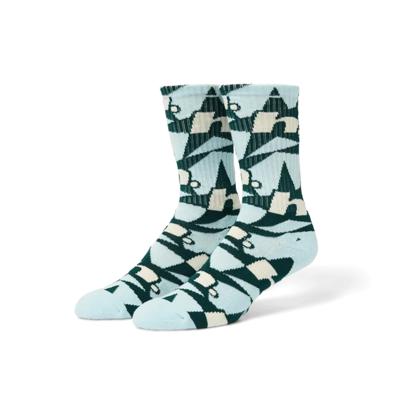 Шкарпетки HUF HO25 H Star Repeat Sock ice blue