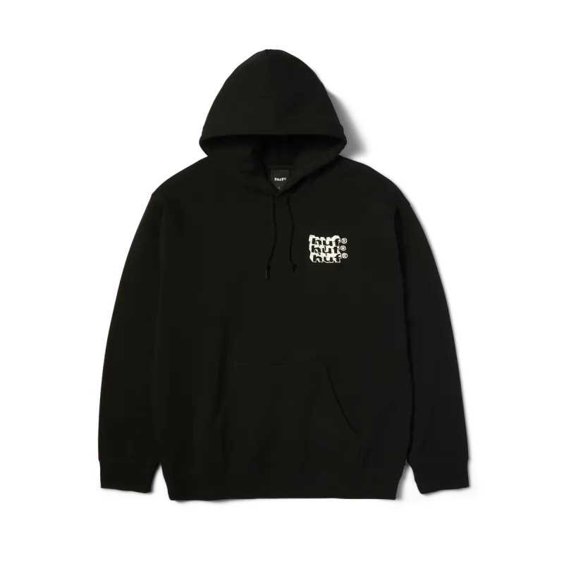 Худі HUF SU26 Hand Stacked black