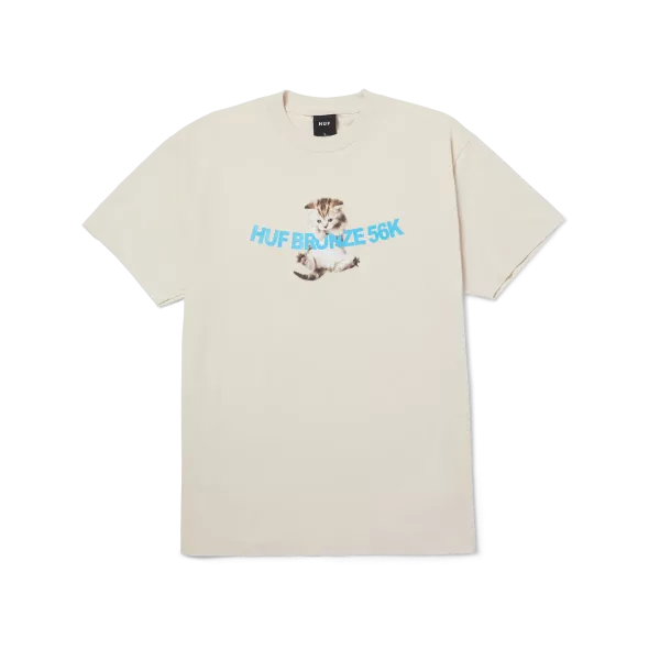 HUF X Bronze HO24 Hang in There tee natural