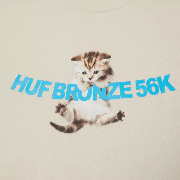 HUF X Bronze HO24 Hang in There tee natural