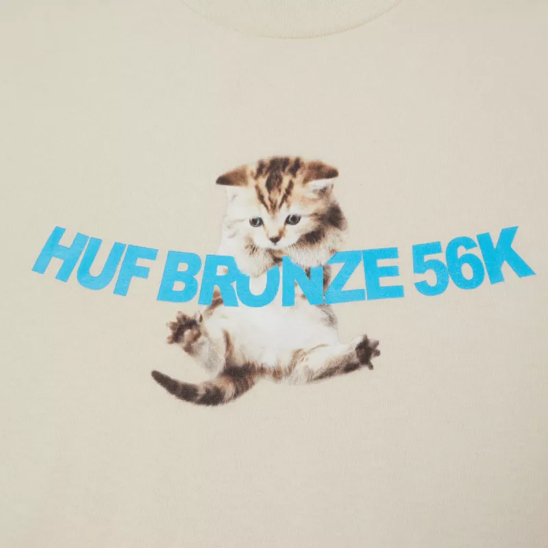 Футболка HUF X Bronze HO24 Hang in There tee natural